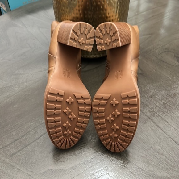 NATURALIZER CATIE WOMENS LEATHER HEELS MID-CALF BOOTS - Picture 3 of 10